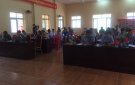 Ủy Ban MTTQ xã Na Mèo tổ chức hội nghị tiếp xúc cử tri giữa tổ đại biểu HĐND huyện với cử tri xã Na Mèo