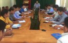 Ủy Ban nhân dân xã Na Mèo tổ chức Hội nghị công bố các quyết định về sắp xếp cán bộ bán chuyên trách và chủ tịch hội đặc thù. 