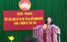 Hội nghị tiếp xúc cử tri trước Kỳ họp thứ 13 HĐND huyện Quan Sơn tại xã Na Mèo